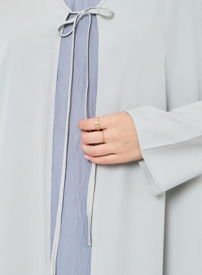 ستايلي كيمونو بتفاصيل رباط أمامي للنساء - Image 4